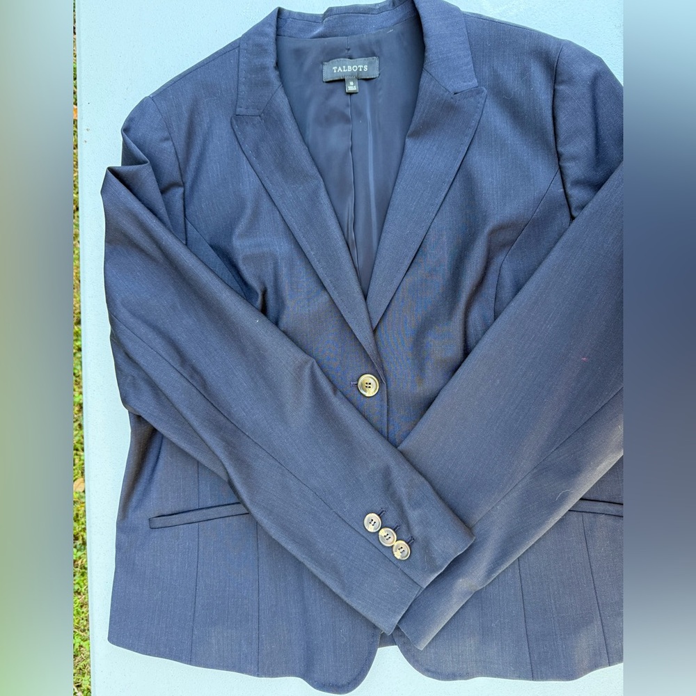Tailored Talbots Women’s Blue Blazer